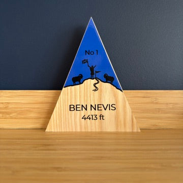 Ben Nevis - Handmade Wooden Peak