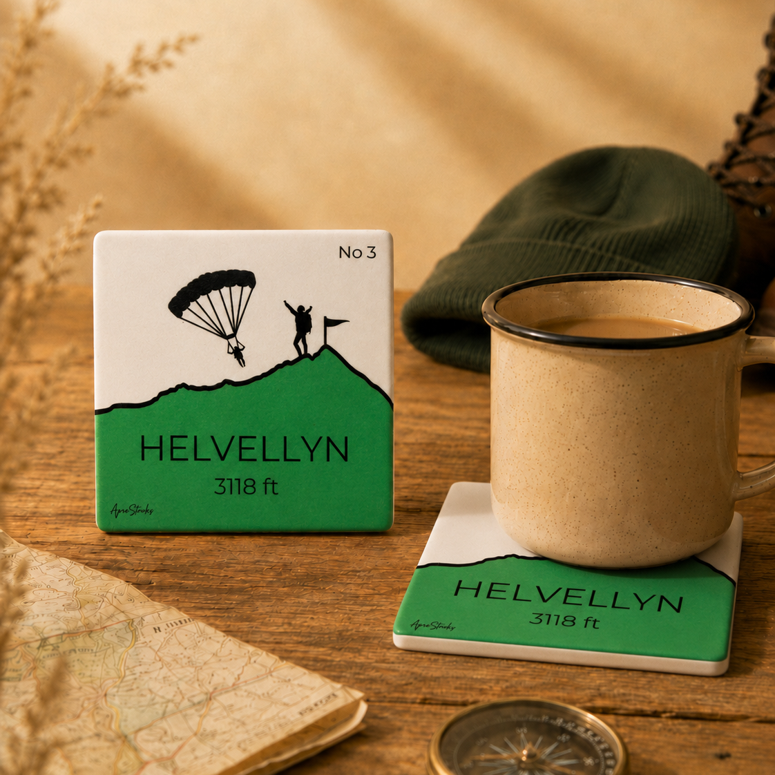 Helvellyn Ceramic Coaster
