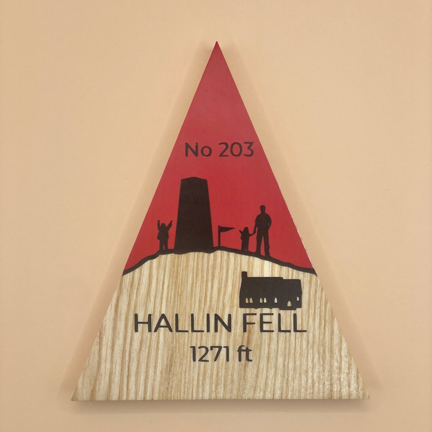Hallin Fell - Handmade Wooden Peak