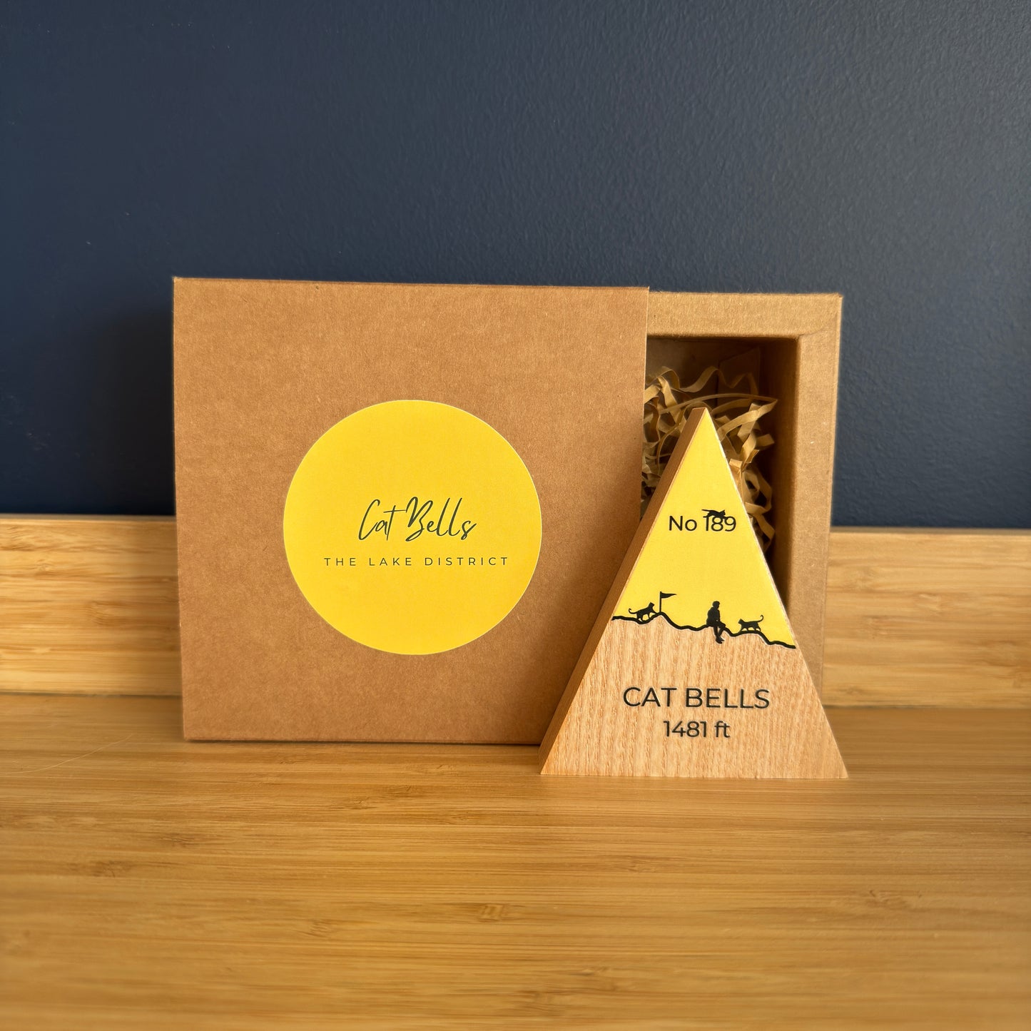 Cat Bells - Handmade Wooden Peak