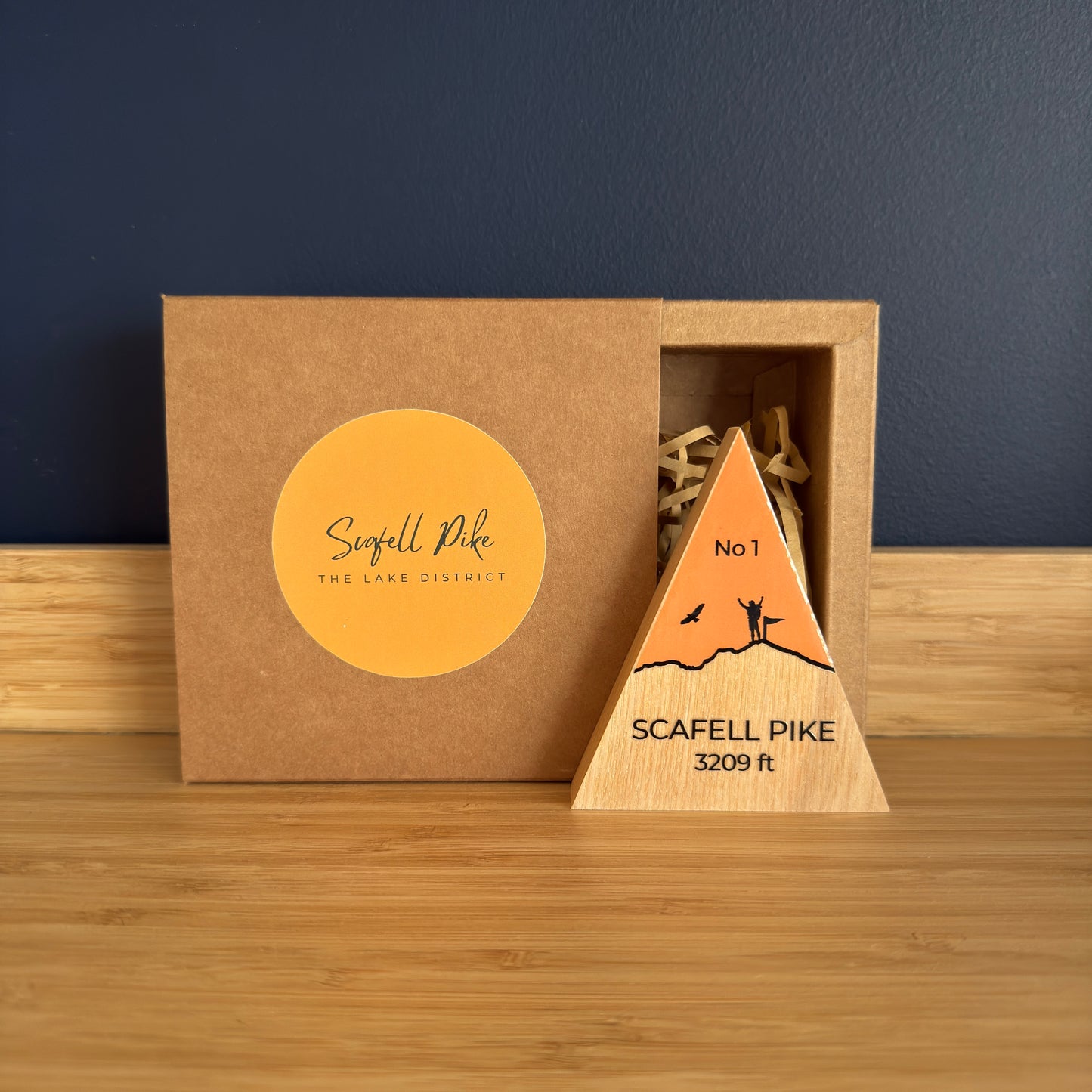 Scafell Pike - Handmade Wooden Peak