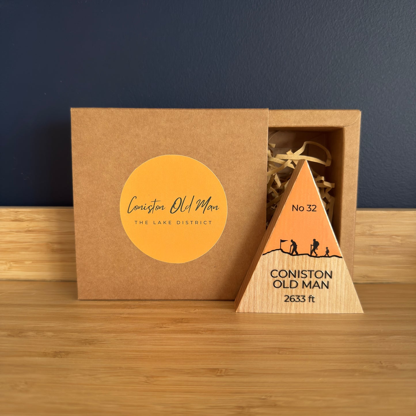 Coniston Old Man - Handmade Wooden Peak
