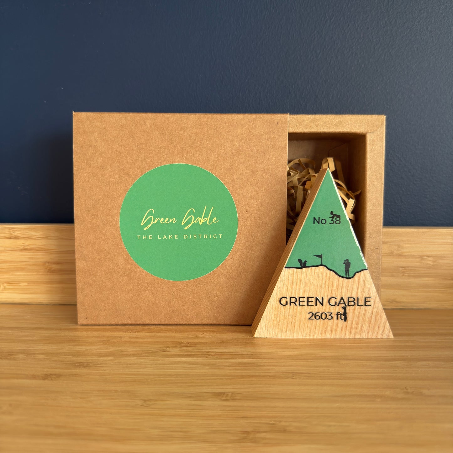 Green Gable - Handmade Wooden Peak