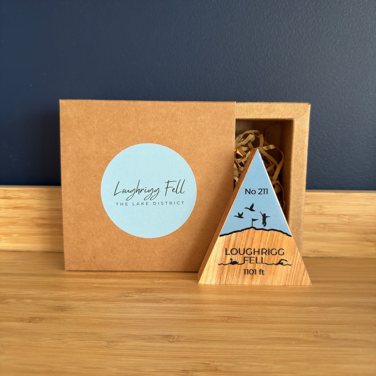 Loughrigg Fell - Handmade Wooden Peak