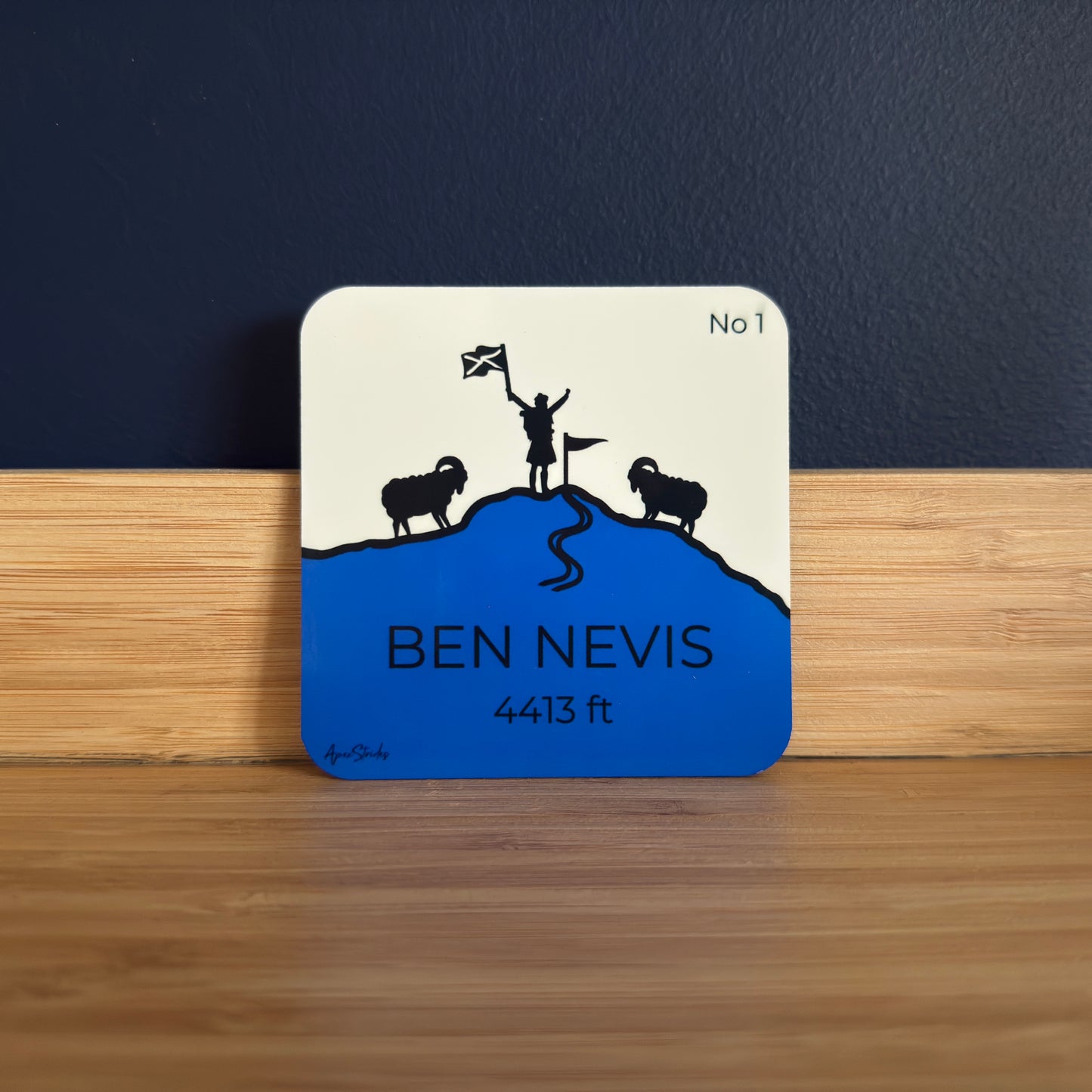 Ben Nevis - Handmade Coaster
