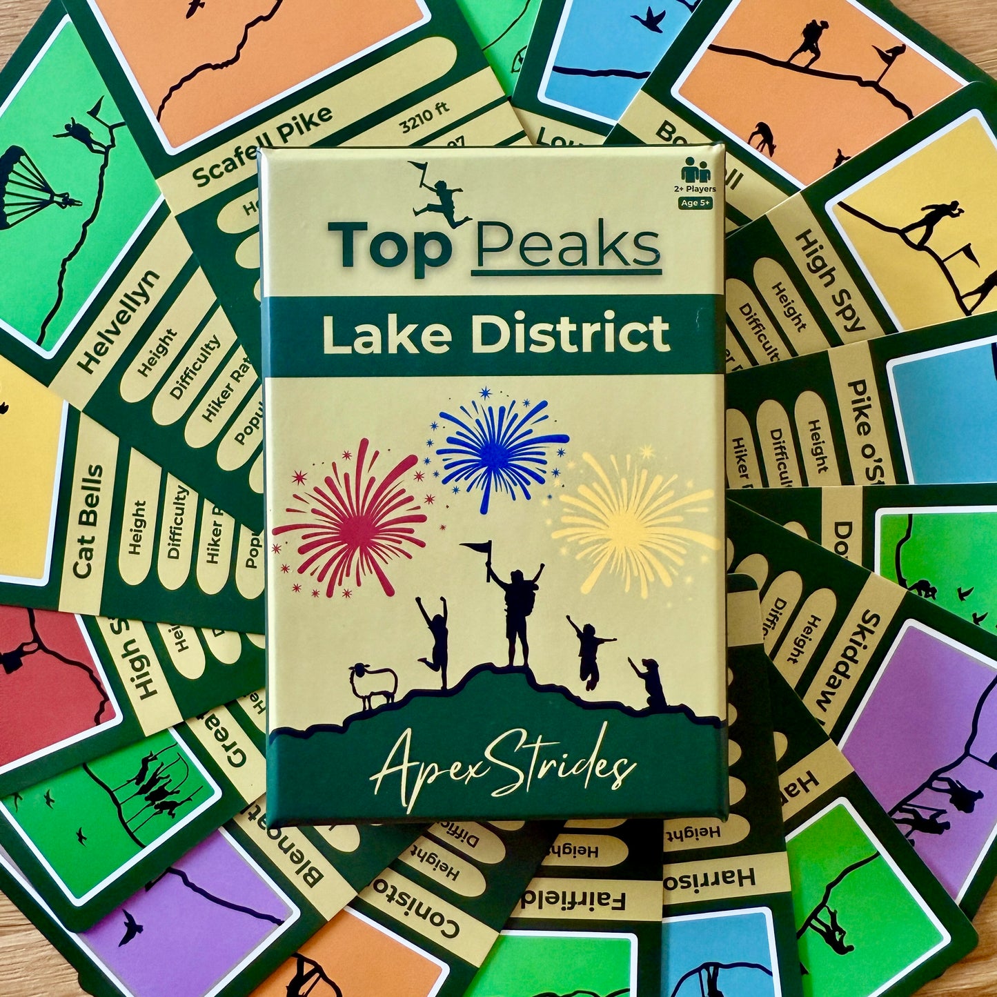 Top Peaks Wainwrights Edition - Card Game
