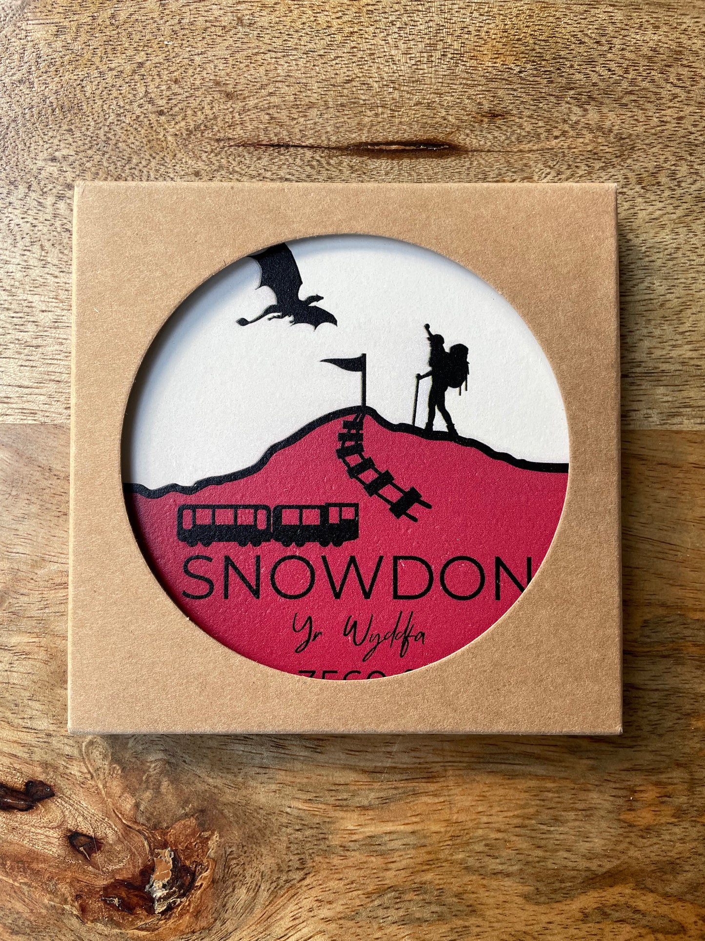 Snowdon (Yr Wyddfa) Ceramic Coaster
