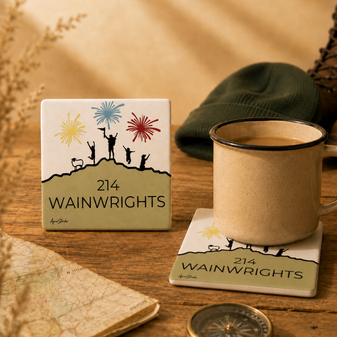 214 Wainwrights Ceramic Coaster