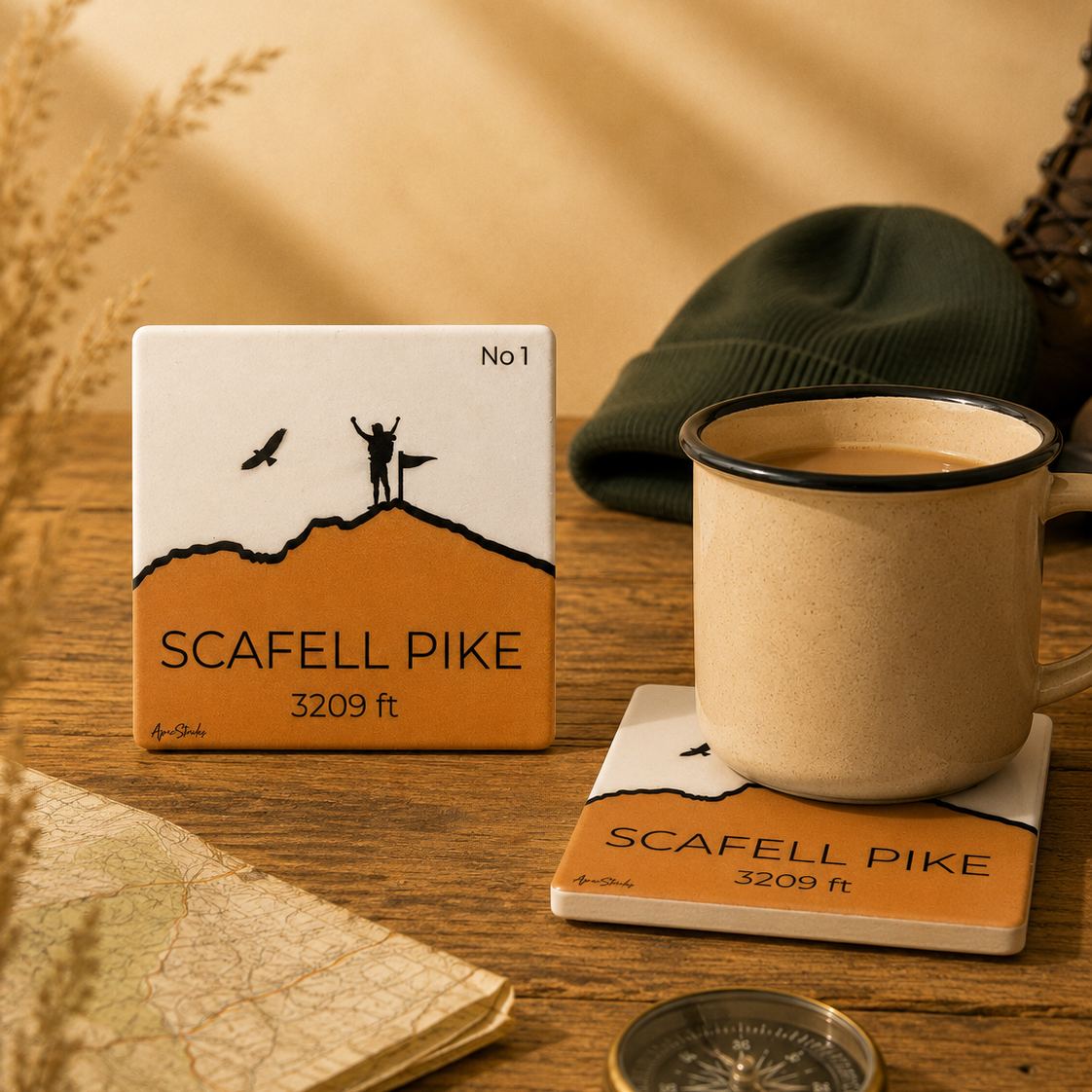 Scafell Pike Ceramic Coaster