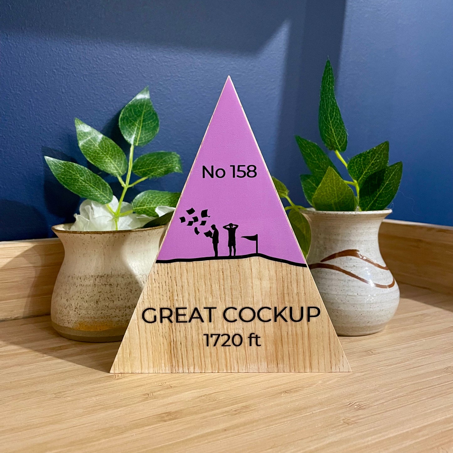 Great Cockup - Handmade Wooden Peak