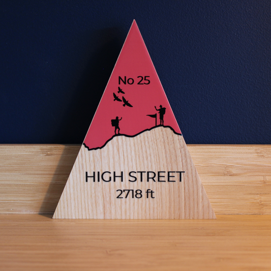 High Street - Handmade Wooden Peak