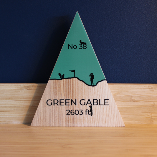 Green Gable - Handmade Wooden Peak