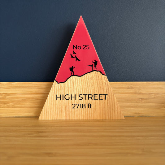 High Street - Handmade Wooden Peak