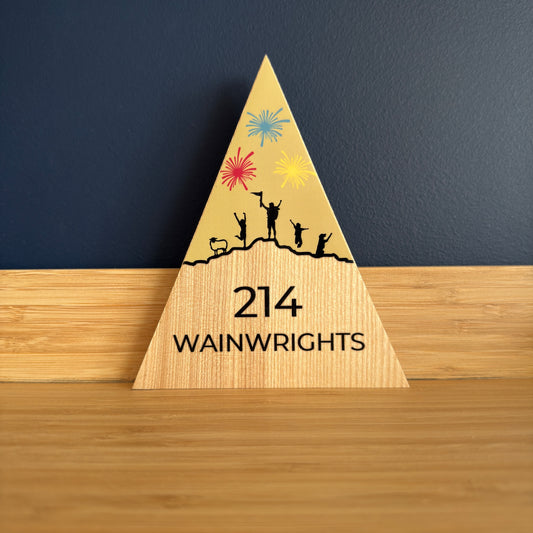 214 Wainwrights - Handmade Wooden Peak