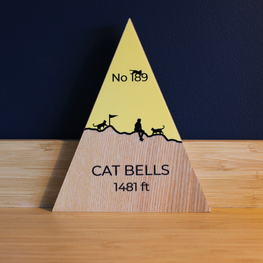 Cat Bells - Handmade Wooden Peak