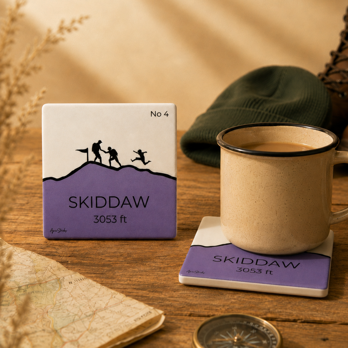 Skiddaw Ceramic Coaster