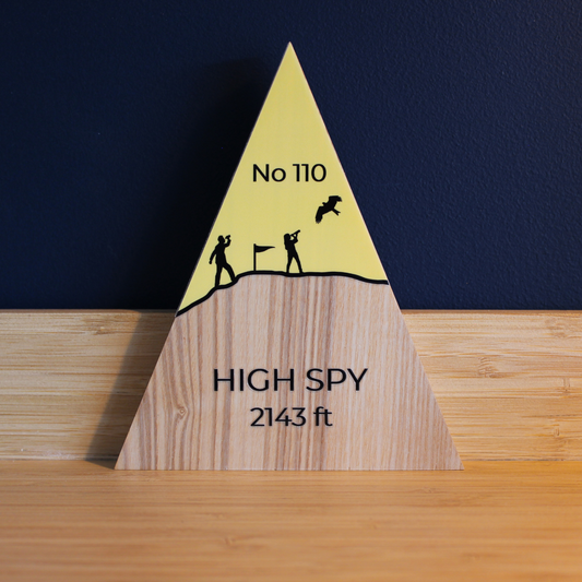 High Spy - Handmade Wooden Peak