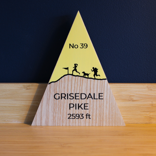 Grisedale Pike - Handmade Wooden Peak
