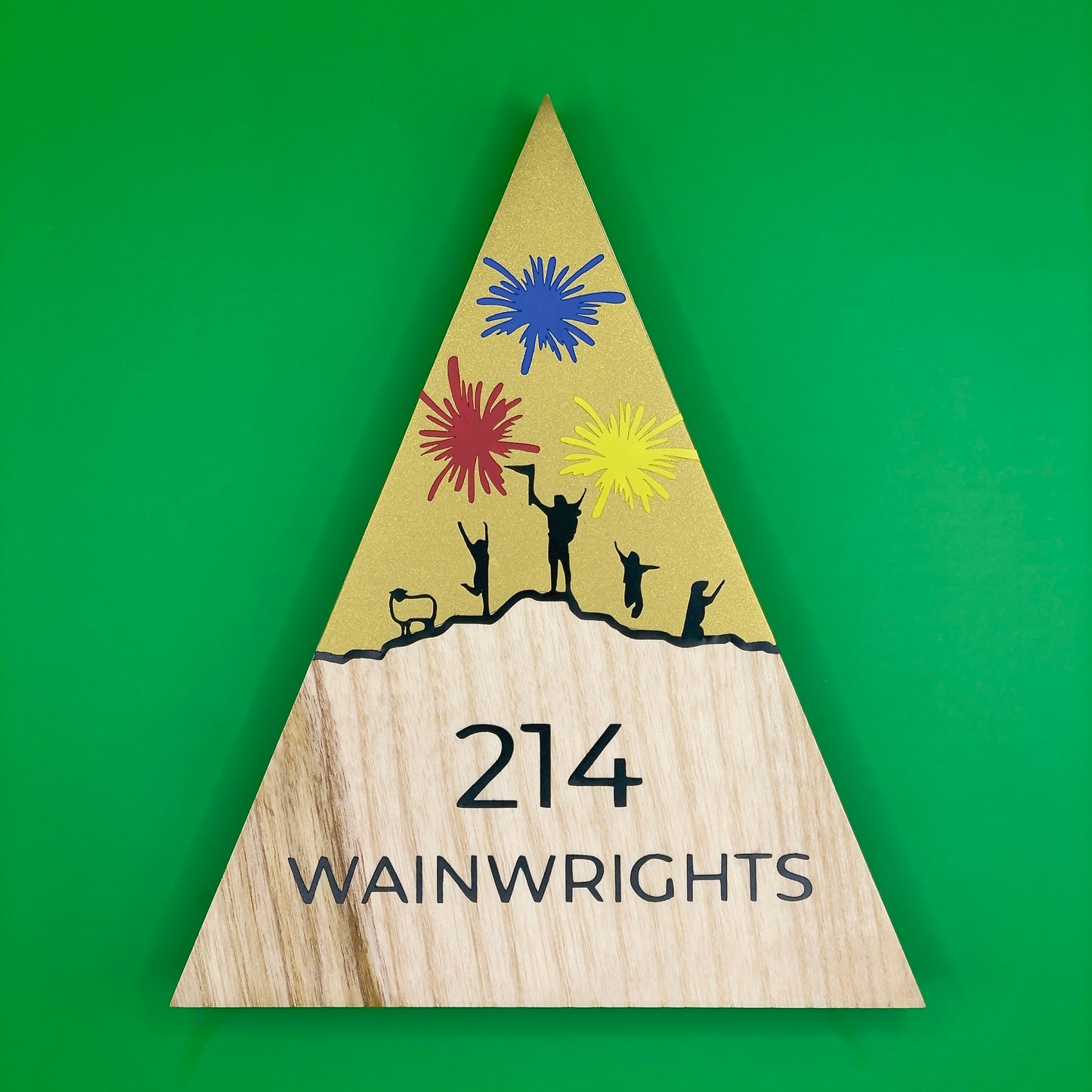 214 Wainwrights - Handmade Wooden Peak