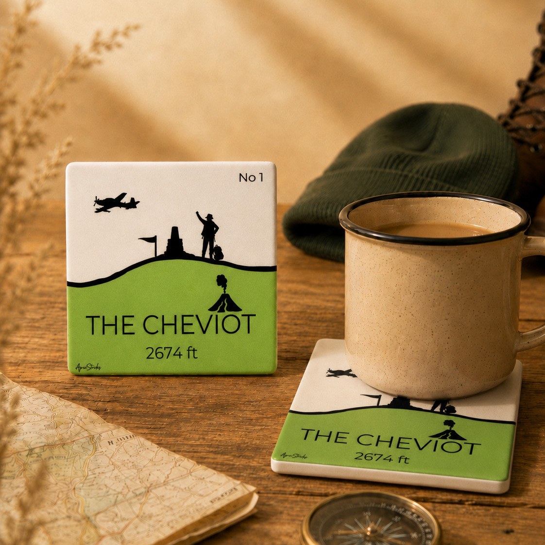 Cheviot Ceramic Coaster