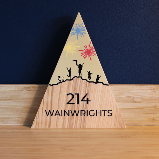 214 Wainwrights - Handmade Wooden Peak