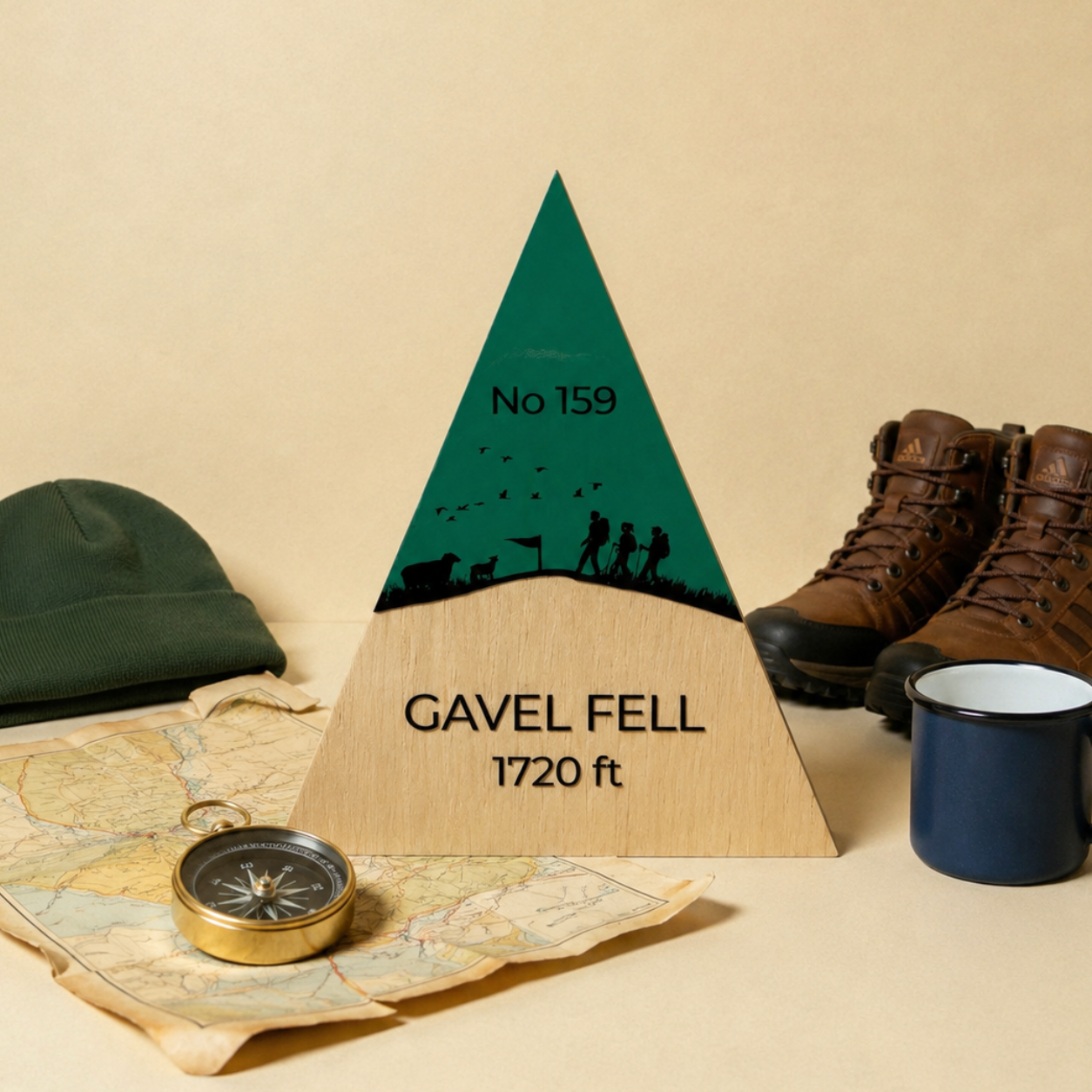 Gavel Fell - Handmade Wooden Peak