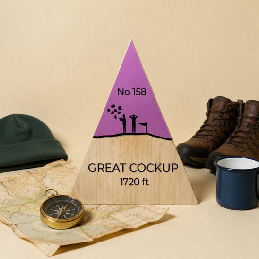 Great Cockup - Handmade Wooden Peak