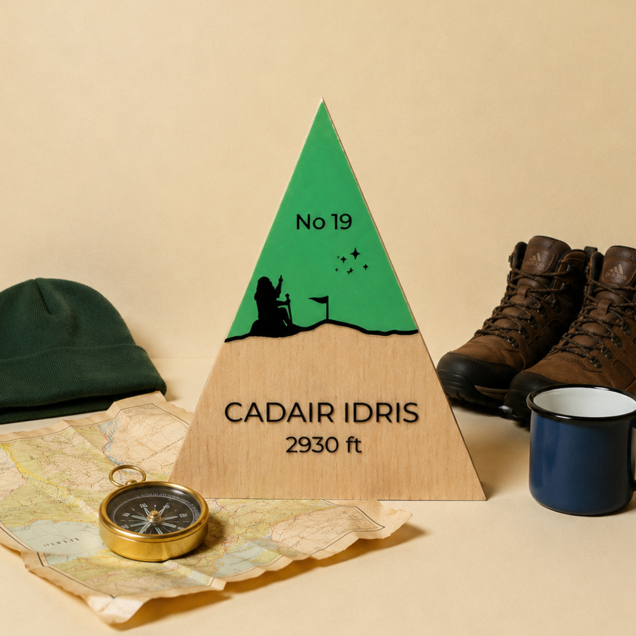 Cadair Idris - Handmade Wooden Peak