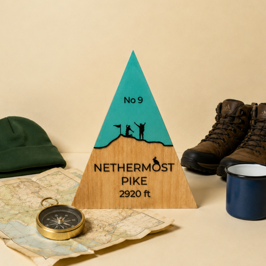 Nethermost Pike - Handmade Wooden Peak