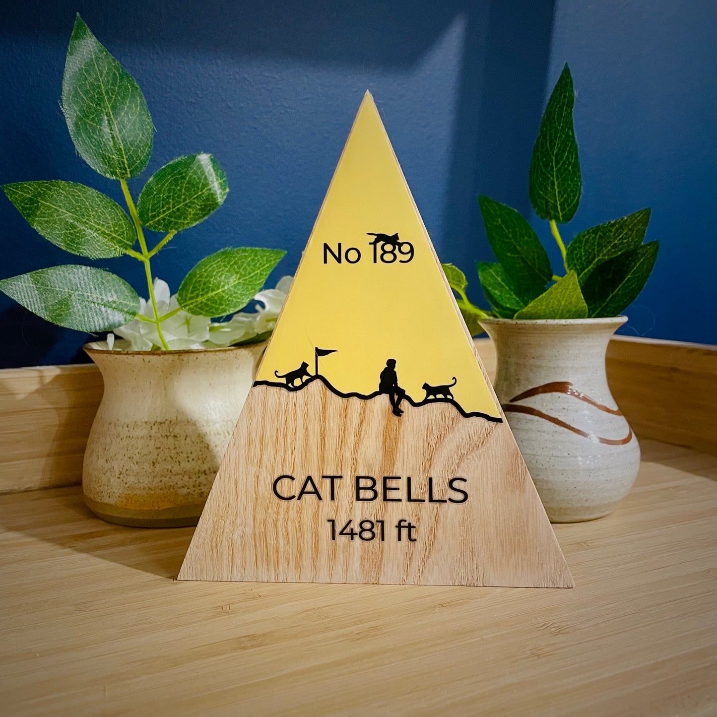 Cat Bells - Handmade Wooden Peak