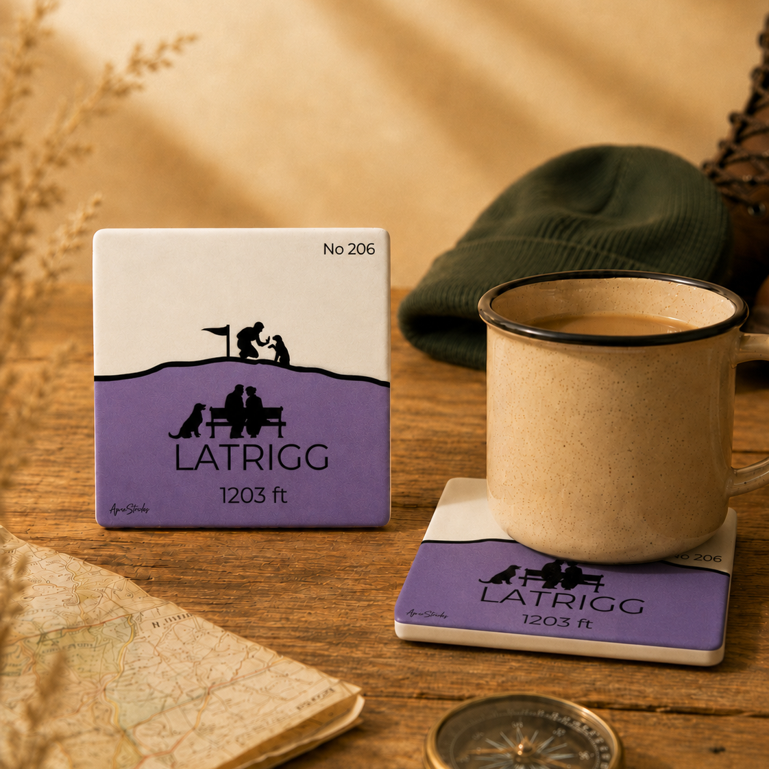 Latrigg Ceramic Coaster
