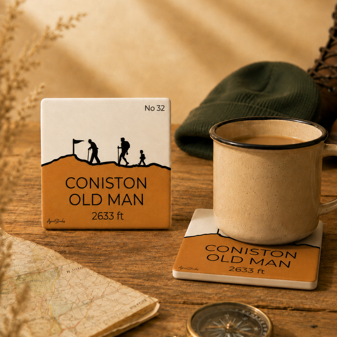 Coniston Old Man Ceramic Coaster