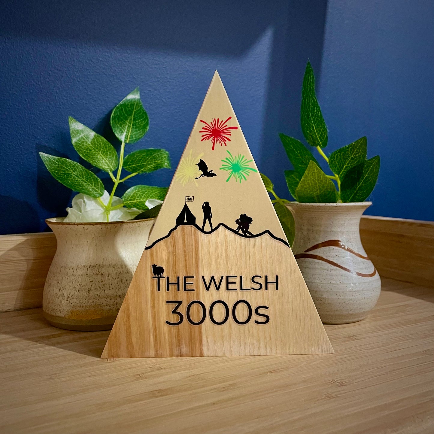 Welsh 3000's - Handmade Wooden Peak