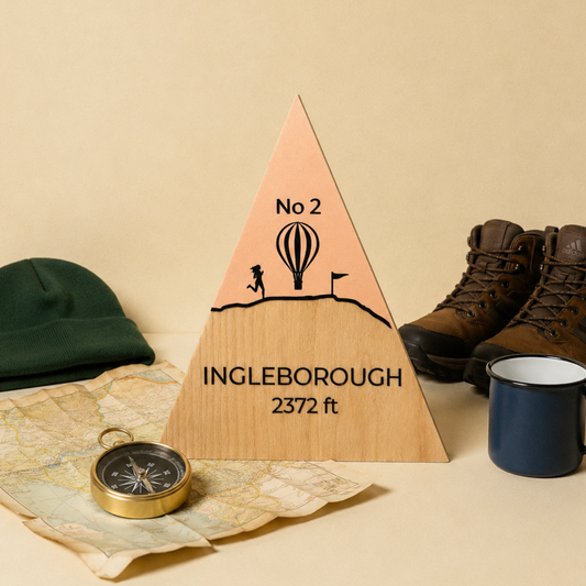 Ingleborough - Handmade Wooden Peak