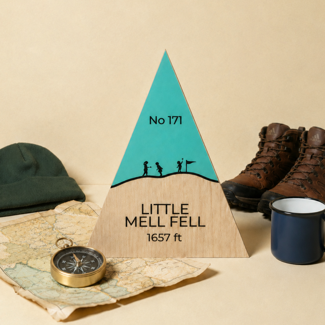 Little Mell Fell - Handmade Wooden Peak