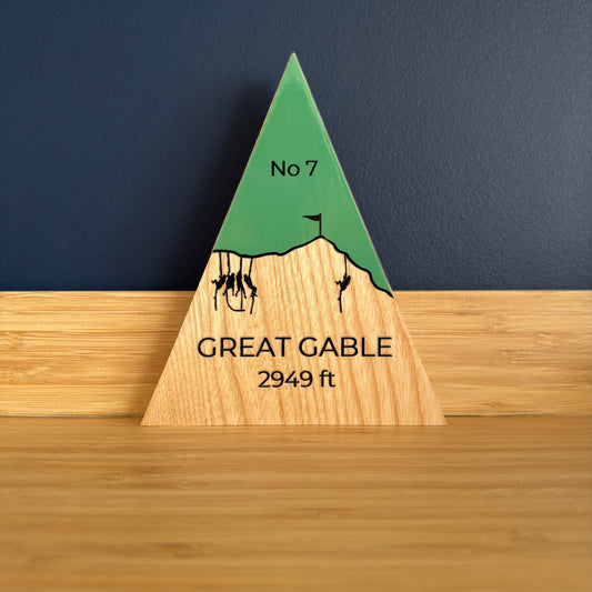 Great Gable - Handmade Wooden Peak