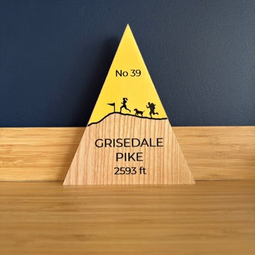 Grisedale Pike - Handmade Wooden Peak