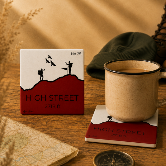 High Street Ceramic Coaster