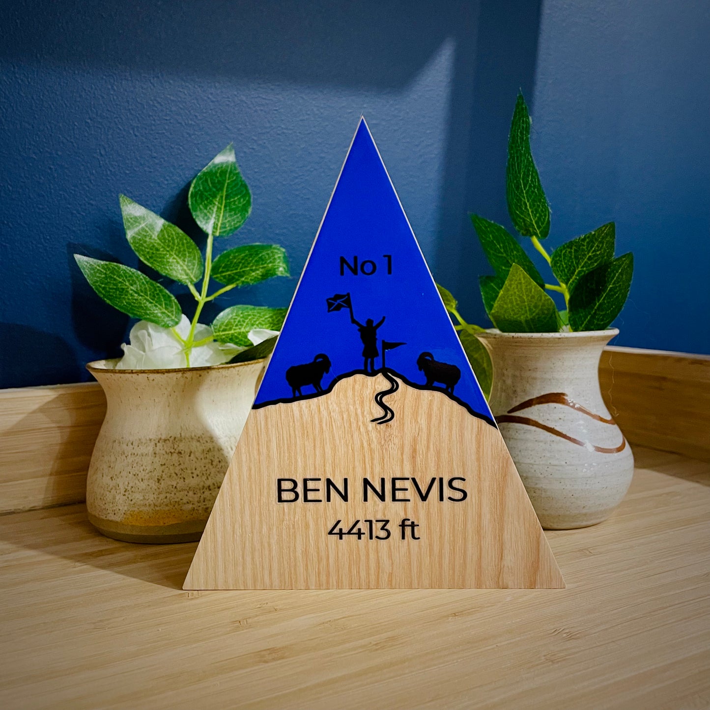 Ben Nevis - Handmade Wooden Peak