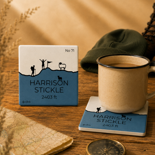 Harrison Stickle Ceramic Coaster