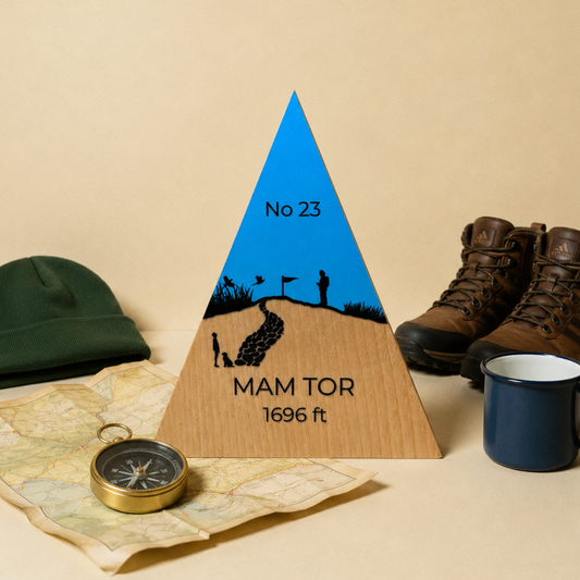 Mam Tor - Handmade Wooden Peak