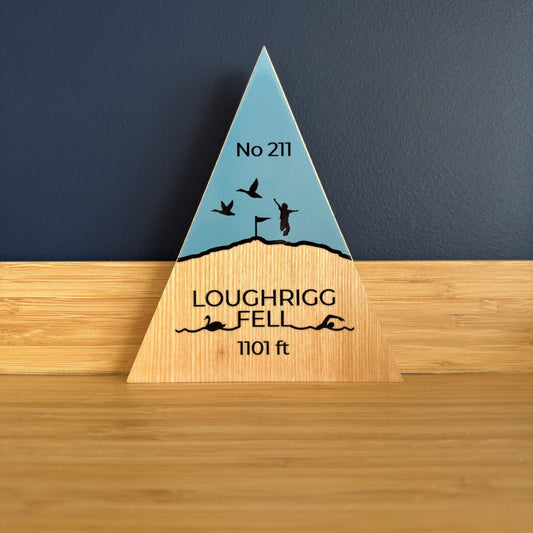 Loughrigg Fell - Handmade Wooden Peak