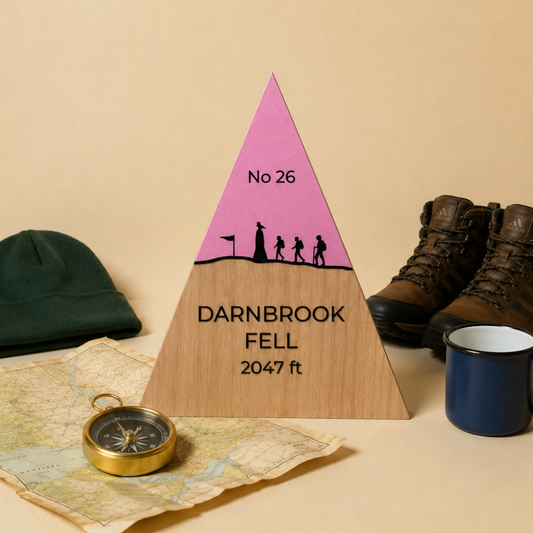 Darnbrook Fell - Handmade Wooden Peak
