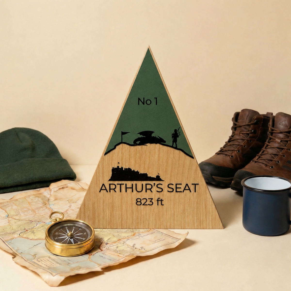 Arthur's Seat  - Handmade Wooden Peak