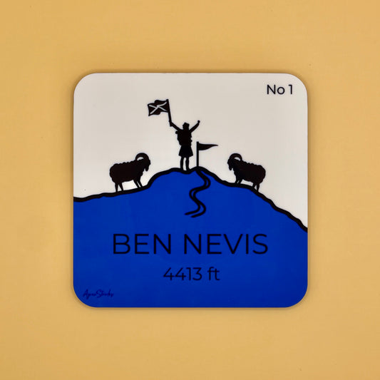 Ben Nevis - Handmade Coaster