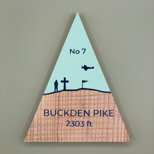 Buckden Pike - Handmade Wooden Peak