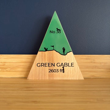 Green Gable - Handmade Wooden Peak