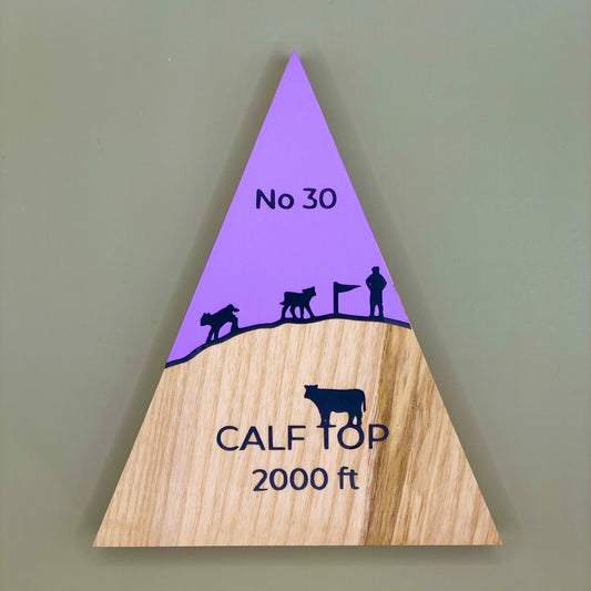 Calf Top - Handmade Wooden Peak