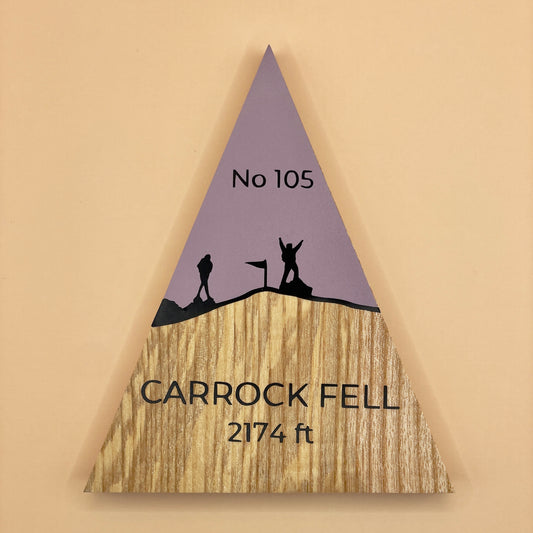 Carrock Fell - Handmade Wooden Peak