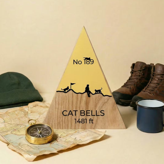 Cat Bells - Handmade Wooden Peak